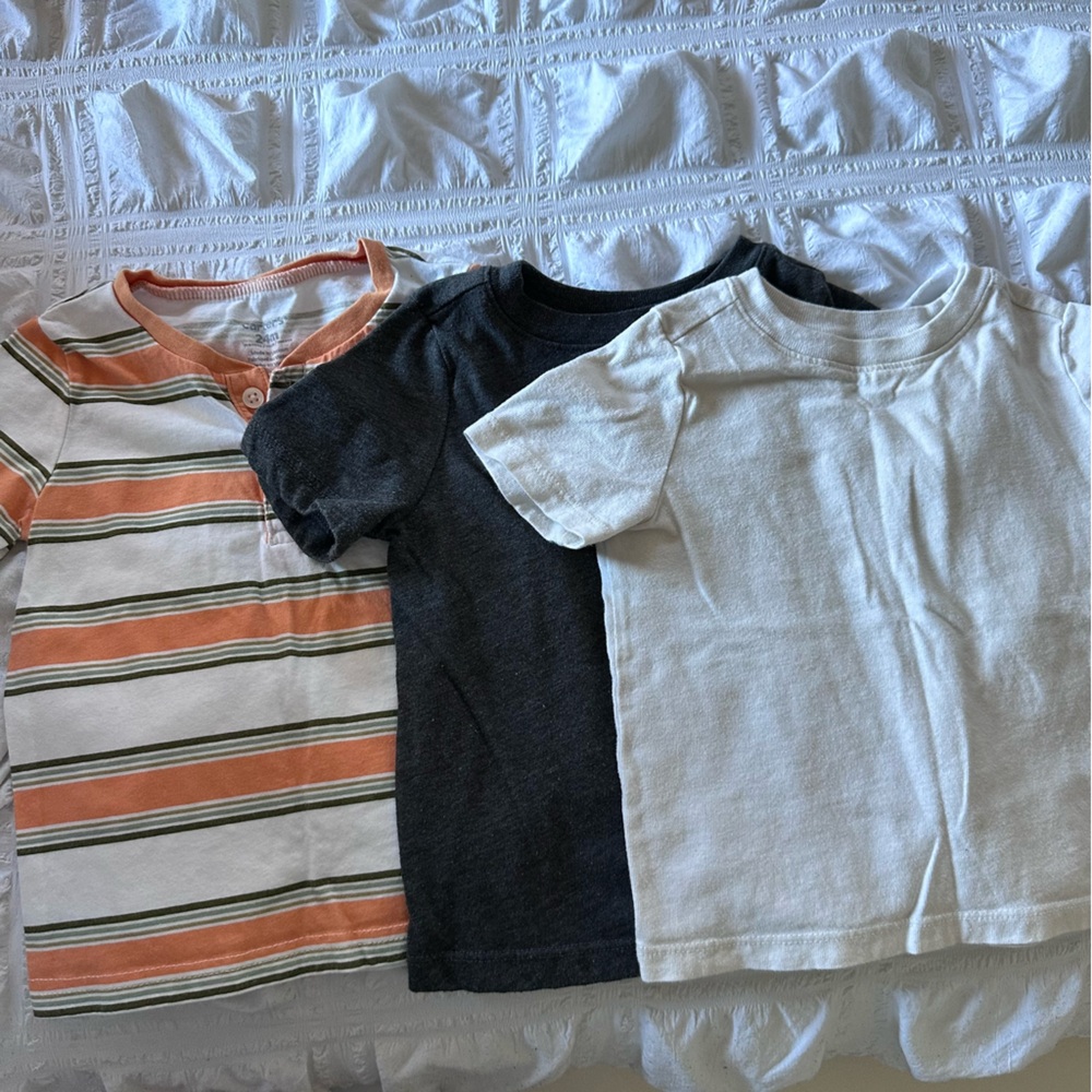 Set of 3 Boy Shirts 24 Months